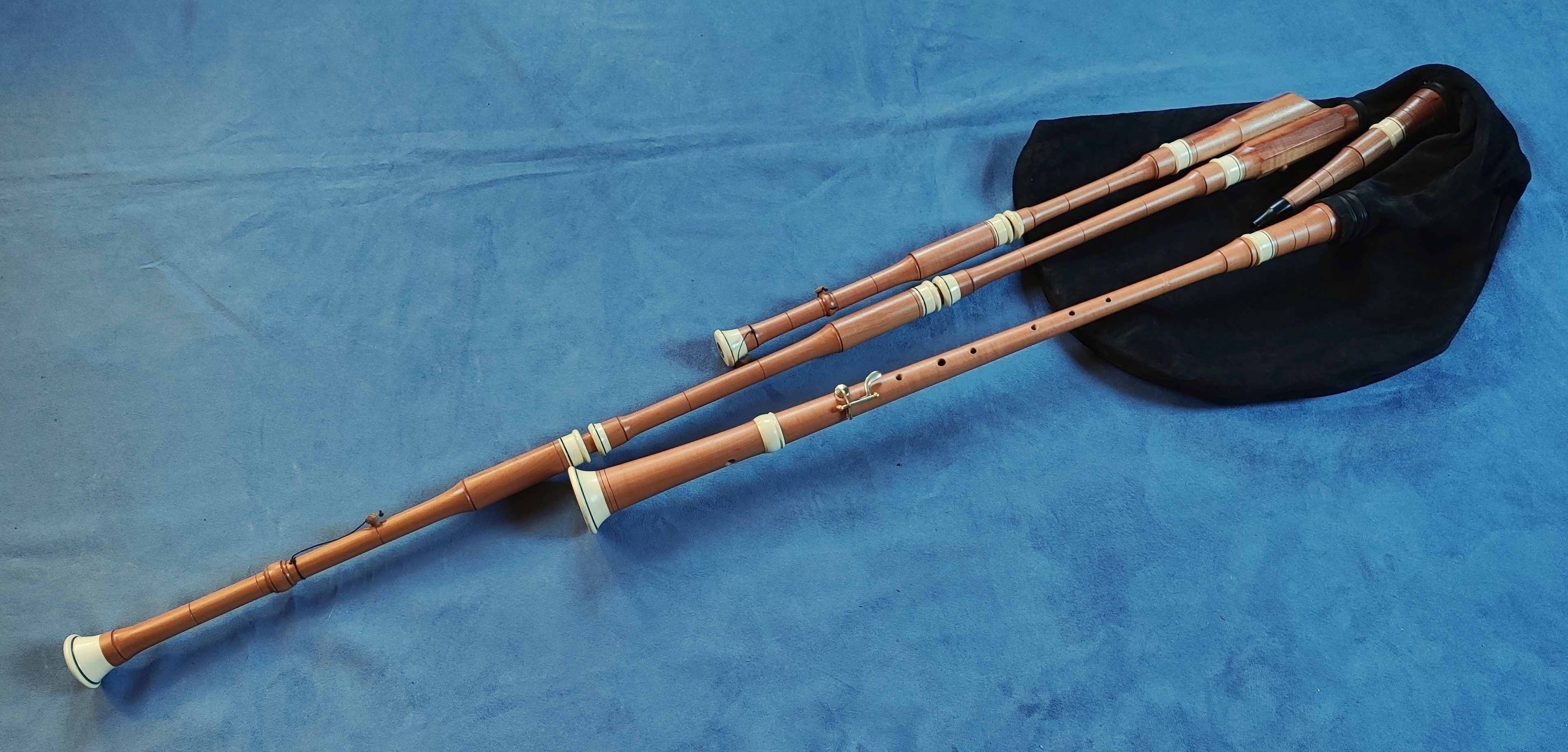 Schäferpfeife tief C, halbgeschlossene Griffweise