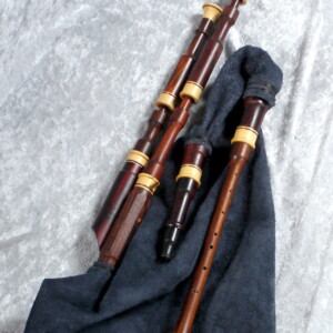 Hümmelchen in C, 2 Bordune, Cocobolo / Buchs